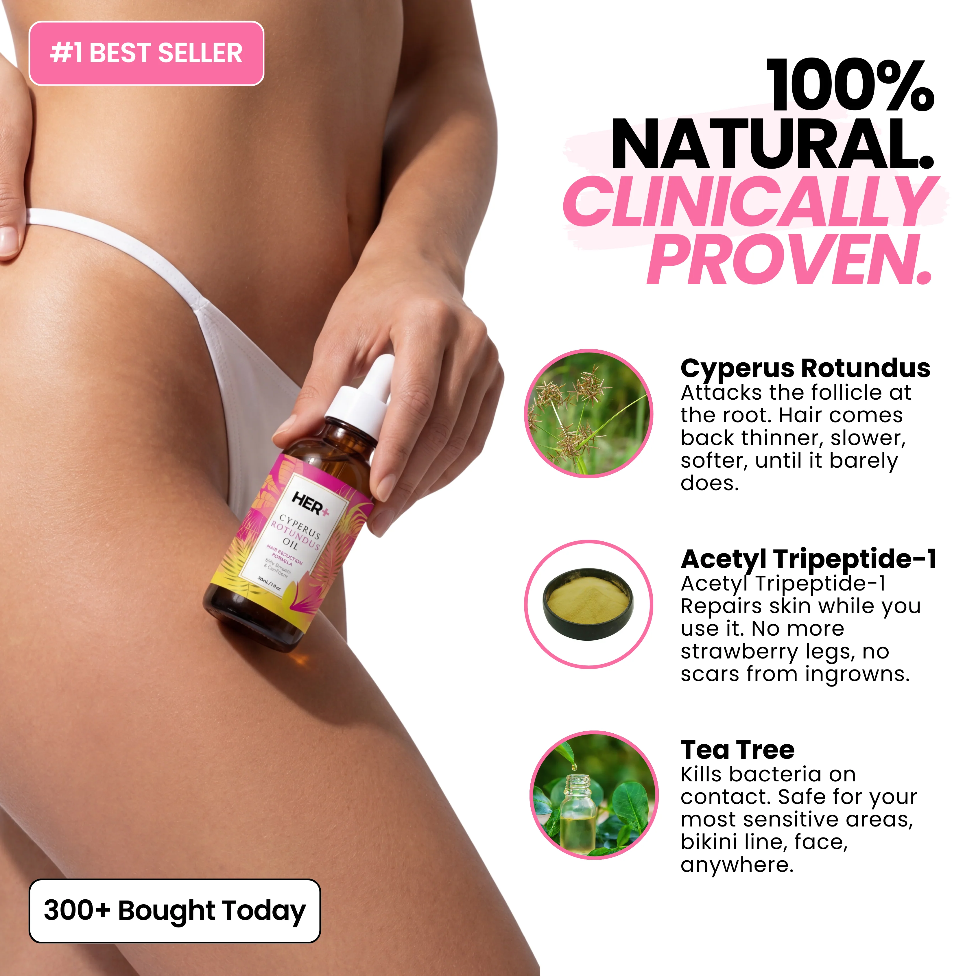 Cyperus Oil Hair-Reducing Serum - Image 4
